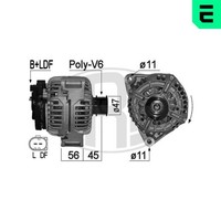 Lichtmaschine Generator Lima ERA 209279A FüR Mercedes 14V Klasse Model S203 W203