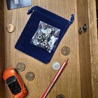 Junk Drawer Lot Vintage Antique Estate Silver Coins Jewelry Pens Cards and more  — photo 7