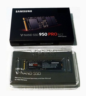 DEMO UNIT (~ 7 days) Samsung 950 Pro 512GB M.2 SSD NVMe MZ-VKV512 100% Health