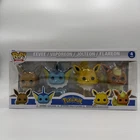 Funko Pop! Pokemon Eeveelutions 4 Pack Eevee Vaporeon Jolteon Flareon NEW