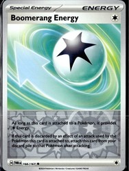 Boomerang Energy 166/167 Twilight Masquerade Reverse Holo
