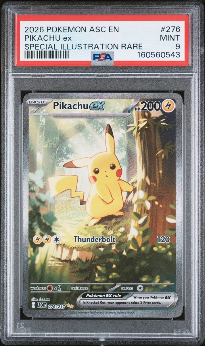 Pikachu Pokémon TCG Professional Sports Authenticator (PSA) Grade