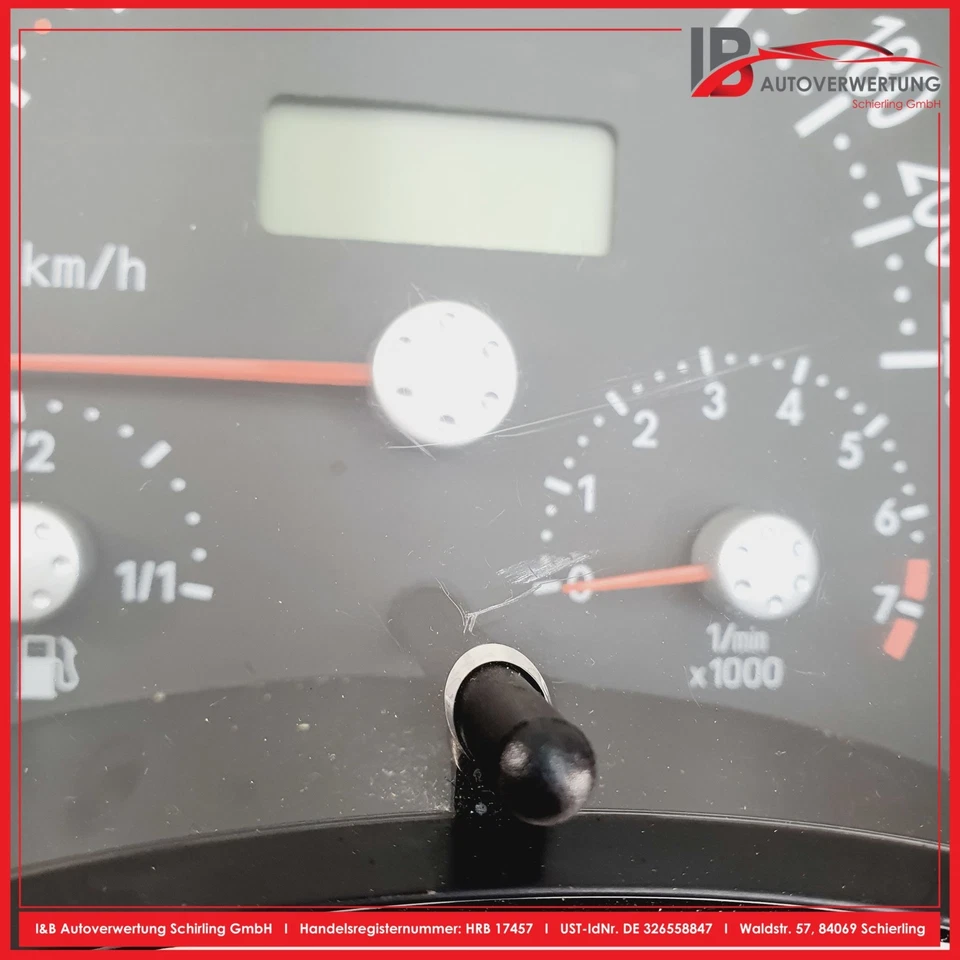 VW NEW BEETLE (9C1, 1C1) 2.0 Tachometer Kombiinstrument 1C0919861C ORIGINAL - Bild 2 von 4