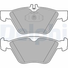 DELPHI LP1589 Bremsbelagsatz, Scheibenbremse für CHRYSLER MERCEDES-BENZ