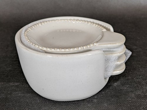 Hearth & Hand with Magnolia Mini Tasting Plate Set White 4pc Set NEW - Picture 2 of 3