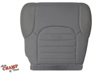 For 2005 to 2021 Nissan Frontier XCab S-Driver Side Bottom Cloth Seat Cover Gray