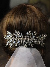 Wedding Hair Comb Beads Bridal Hair Side Comb Hair Accessories for Brides and...