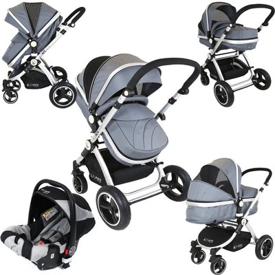isafe 3 in 1 pram