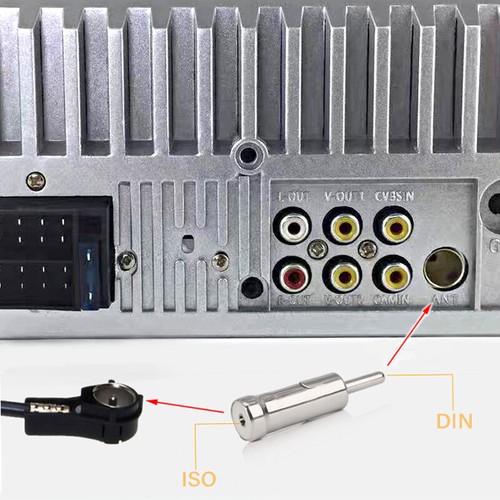 antena Universal ISO Aereo-DIN Conector para auto-radio 10 unds. |