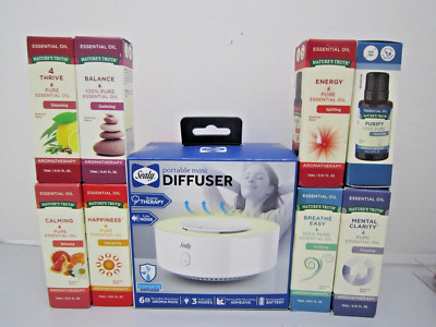 Nature's Truth Aromatherapy Essential Oils [8]  & Diffuser