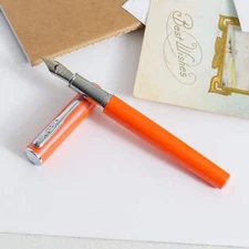 Conklin Coronet Fountain Pen - Orange