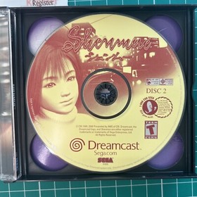 Shenmue (Dreamcast, 2000) w/ All Manuals + Passport Manual/ Disc