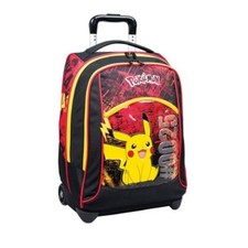 ZAINO POKEMON CON RUOTE E MANICO (TROLLEY)