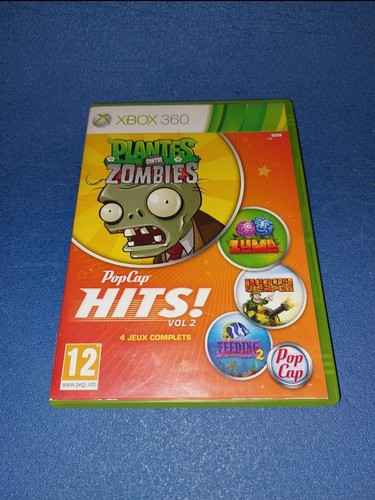 Jeu Xbox 360 - PopCap Pop Cap Hits (Bon état, Boîtier Inclus)