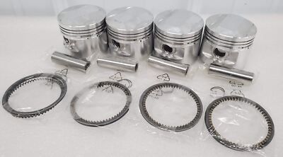 Honda 79-83 CB750 CB750K CB750F DOHC Piston Kit - 4 Kits -.25mm Honda 79-83 CB750 CB750K CB750F DOHC Piston Kit - 4 Kits -.25mm
