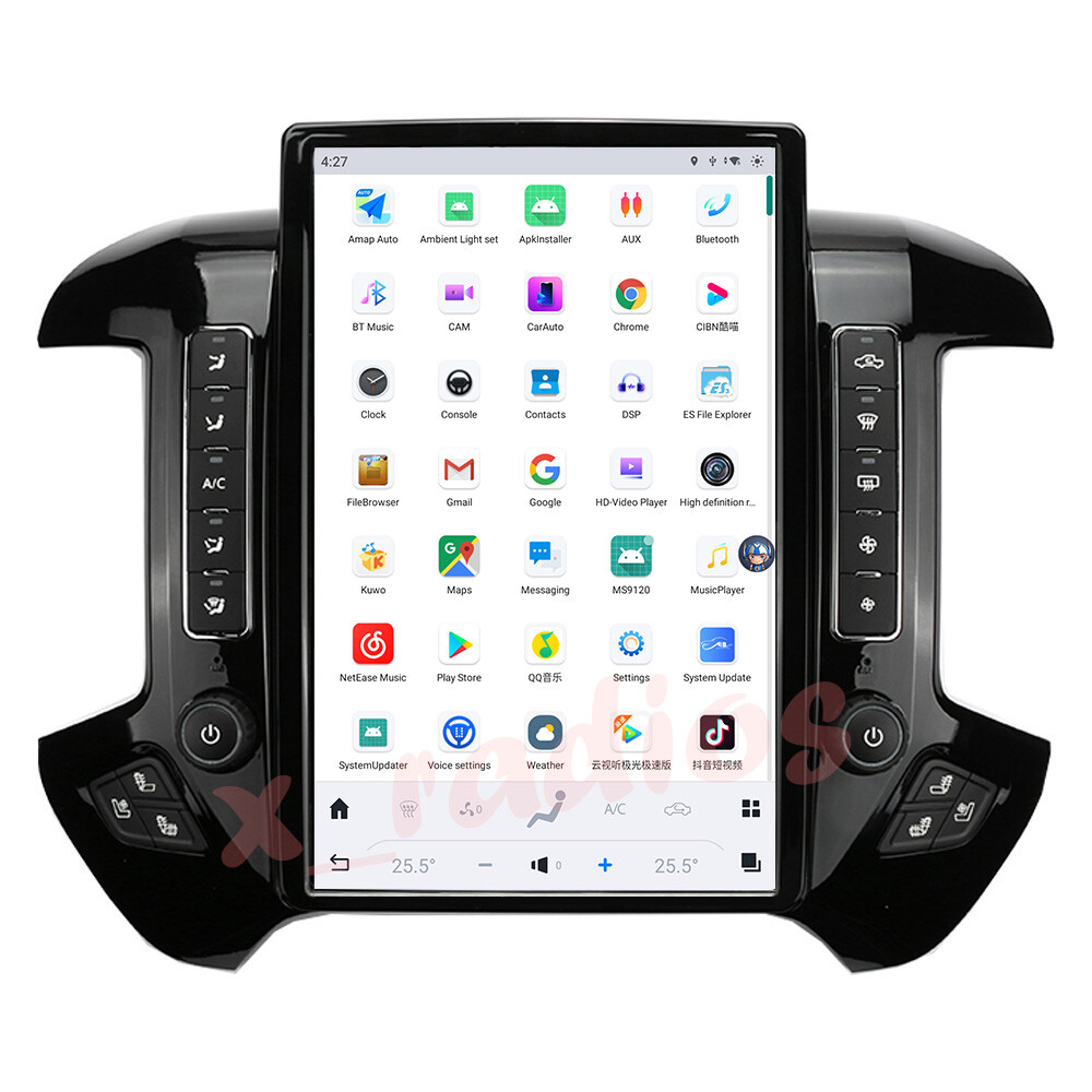 14 4 Android 13 Smart Radio Tesla GPS Stereo For Chevrolet Silverado 14 4 android 13 smart radio tesla gps stereo for chevrolet silverado