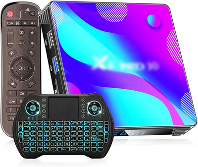 Bluetooth 4.0 3D 100M Ethernet Smart Box con mini teclado inalámbrico
