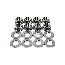 VividTi - Fits Honda DA/DC/EF/EG F&R Upper Strut & Shock Titanium Hardware Kit