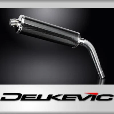 BMW F850GS F750GS 2017-2024 Echappement KIT-Silencieux 450mm Ovale Carbone - Photo 1/4