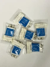 Lot of 6 Canare DVJB-W, 3.0GHZ 75 ohm Dual Video Jack Normal Through