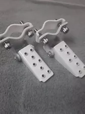 Old School Bmx Fork Standers White Universal Fit for GT Dyno Hutch Haro CW