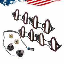 Knock Sensor Harness Intake Manifold Gasket For Chevy GMC Sierra Yukon Hummer