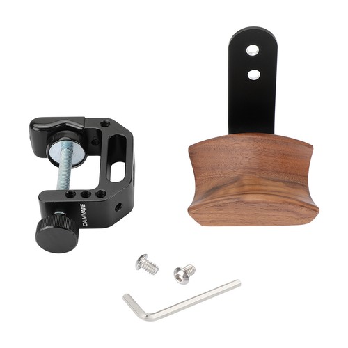 CAMVATE Universal Wooden Headphone Headset Stand Hanger &Heavy-duty C Clamp Grip - Picture 3 of 7