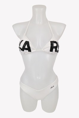 Karl Lagerfeld Damen Bademode Gr. 36 (S) Weiß NEU Bikini Bikini-Set Sommer