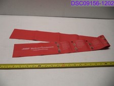 AARP Medicare Supplement United Healthcare Red Instructional Band 41-1/2" x 3"