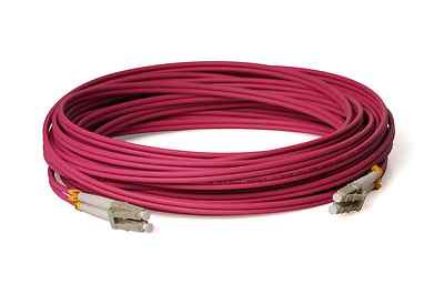 CONBIC  50m LC LC OM4 Duplex 50/125MM Fibre Optic Cable Fibre Optic Purple