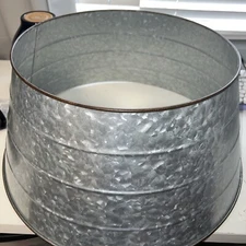 Glitzhome 22"D Galvanized Metal Tree Collar, NWT