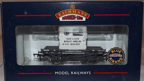 BACHMANN 37-975A VAGÓN COMBINADO CON CONTENEDOR AF GWR - Imagen 2 de 3
