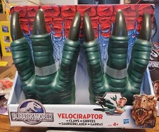 Jurassic World Velociraptor Dinosaur Claws Park Costume Cosplay Toy Gloves. B 18
