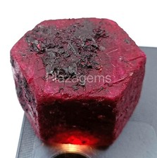 526.65 CT Natural Red Ruby Chakri Uncut Rough Dyed Certified Loose Gems 5JRT