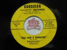  Graduates ‎– Lonely / What Good Is Graduation, 45 RPM G+ (T6)