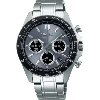 Seiko Spirit SBTR027 Men's Watch Quartz Chronograph Stainless