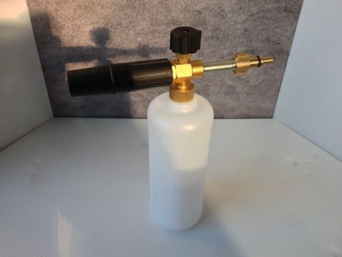 Heavy Duty Argos/Homebase Qualcast Pressure Washer Snow Foam Lance 1L Bottle - Picture 1 of 1