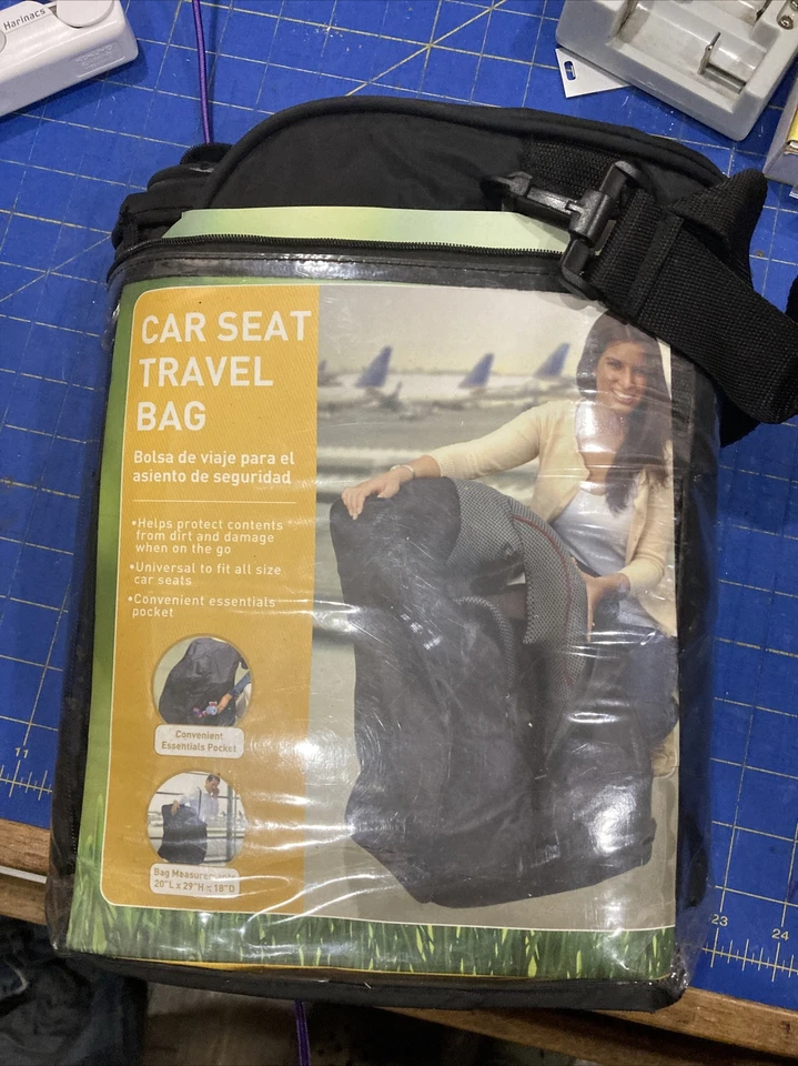 全新 吉普 黑色 汽车座椅 旅行包 尼龙 通用 尺寸 适合所有汽车座椅 带 — 第 2/3 张图片