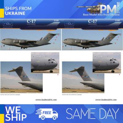 HAD models 144020 1/144 Decal for C-17 In Hungarian Service decal sheet/matrica