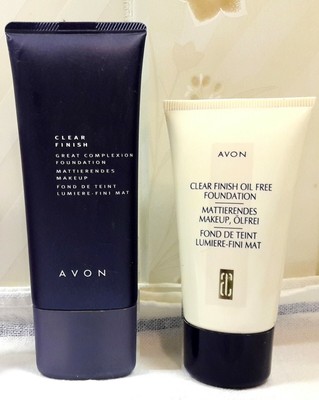 AVON PRODUCTS Liquid Foundation Clear Finish Great Teint ölfreies Make-up