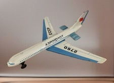 Soviet Union Russian AEROFLOT USSR Metal Dye Cast Model CCCP2760 Friction Wheels