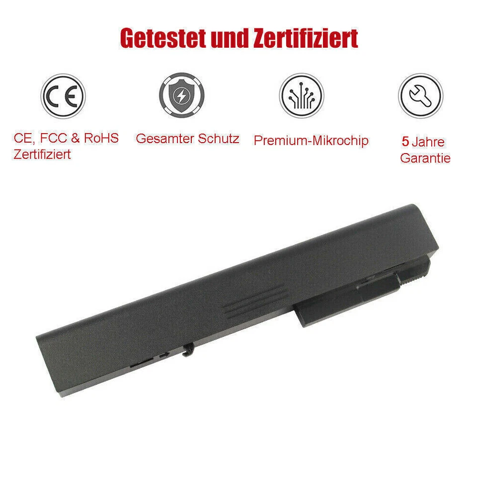 Akku für HP EliteBook 8730p 8730w 8740w 8530p 8530w 8540p 8540w 5200mAh 14,8V - Bild 4 von 4