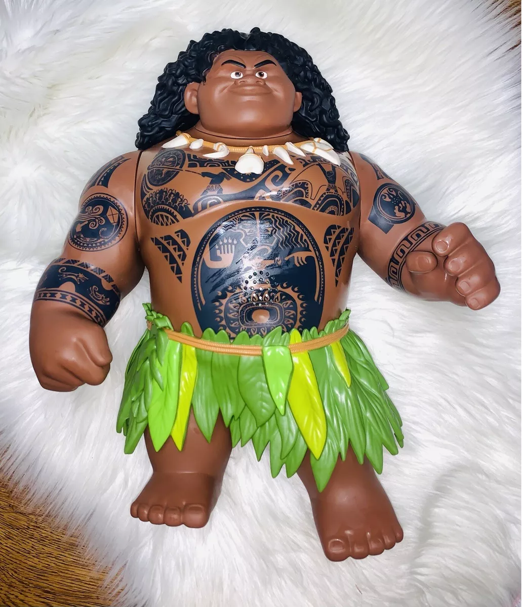 Disney Moana Large Fun Funny Talking Singing Maui Doll Figure 16