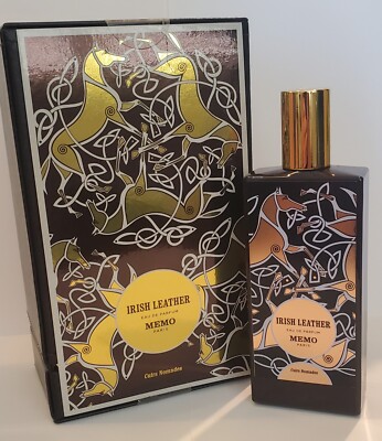 MEMO PARIS IRISH LEATHER 2.53 oz EDP Spray~New open box~