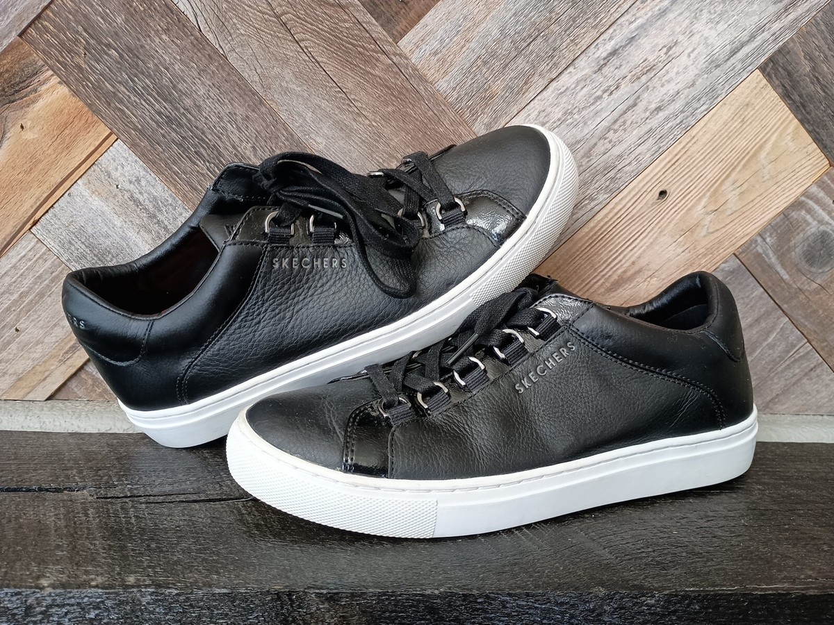 BoA非売品　新品未開封 POPスタンド skechers5381 Skechers Street Los Angeles Rise fit Black SN73532 Leather
