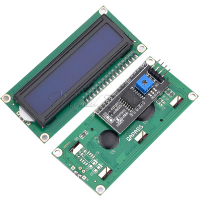 5V IIC/I2C interrface 1602LCD Blue/Yellow LCD Display For Arduino Raspberry Pi