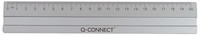 Q-Connect® KF03677 Lineal Alu - 20 Cm, Silber