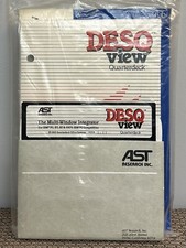 Quarterdeck DESQ View, Version 1.11, Special AST Edition for DOS on 5.25 Disk