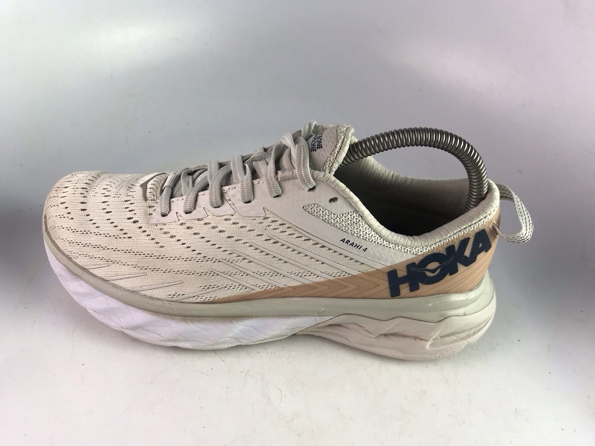 Hoka One Shoes Women Sz Arahi Nimbus Cloud Lunar Rock *Missing Insoles*