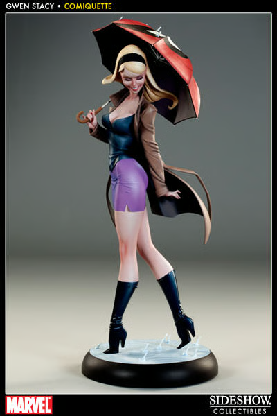 Sideshow Collectibles 200162 Gwen Stacy Statue J Scott Campbell | eBay